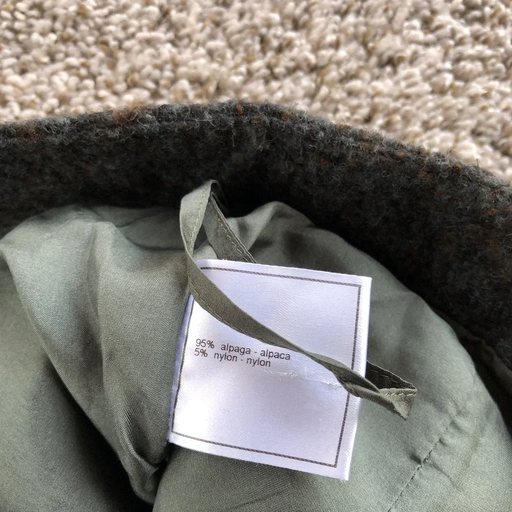 Vintage Chanel Boutique Trousers Fits‎ (32x28) Alpaca High Rise Wide Leg Pants